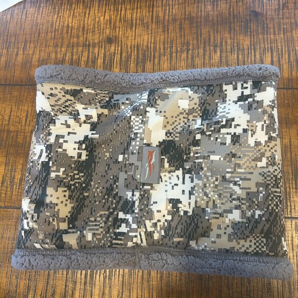 Sitka Cold Weather Double Thick High Pile Fleece Neck Gaiter OSFA Open Country - Picture 2 of 3